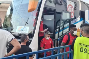 Εικόνες από την άφιξη της Μπερ Σεβά (φώτος)