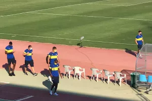 Στο γήπεδο το ΑΠΟΕΛ (βίντεο/φώτος)