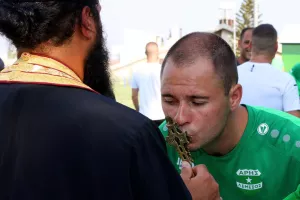 Αγιασμός... για καλή χρονιά/φώτος