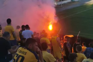 ΒΙΝΤΕΟ/Εκπληκτική ατμόσφαιρα οι ΑΕΛίστες στην Παρεκκλησιά!