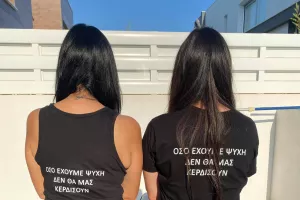 "Χτύπημα" Κατερίνα - Λήδα!!