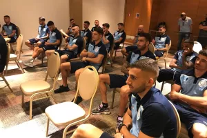 Ομιλία από "Κωστέ" και... τεστ (φώτος)