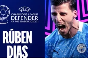 Champions League: Ρούμπεν Ντίας, ο αμυντικός της χρονιάς