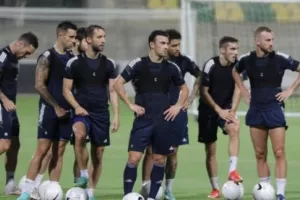ΦΩΤΟΣ/Η προπόνηση των Αζέρων
