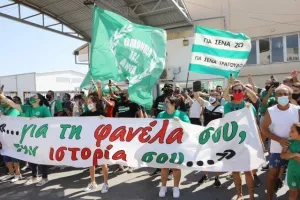 (Νέο φωτορεπορτάζ) Η άφιξη της Ομόνοιας 