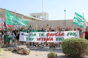 (Νέο φωτορεπορτάζ) Η άφιξη της Ομόνοιας 