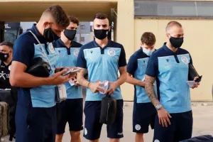 Στο στάδιο Ta' Qali η Εθνική μας (φώτος/βίντεο) 