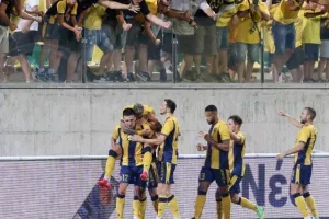 "Εμφραγμα" στο 90+3 για την ΑΕΛ (φώτος)
