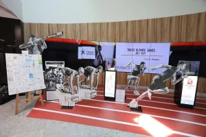 Πρωτοποριακή δράση με την προβολή της Ολυμπιακής ομάδας και της Ολυμπιακής ιστορίας της Κύπρου 