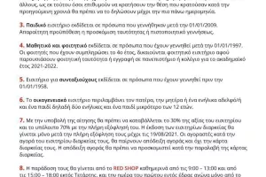 Nέα Σαλαμίνα/Υπενθύμιση για τα εισιτήρια διαρκείας