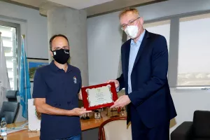 Επίσκεψη του Γενικού Γραμματέα FIBA Europe κ. Καμίλ Νόβακ στην Κύπρο