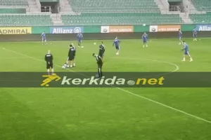 Η προπόνηση στο Weststadion (Βίντεο/Φώτος)