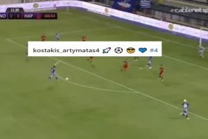 Ποστάρισμα Κωστάκη/ ΓΚΟΛ και... πύραυλος! (Βίντεο)
