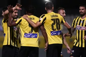Νίκη η ΑΕΚ κόντρα στον Απόλλωνα Σμύρνης, ντεμπούτο για Χατζισαφί και Μισελέν