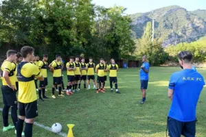 Πρώτο τεστ με τη Ρόδο για την ΑΕΚ Β του Σωκράτη Οφρυδόπουλου