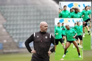 Προπόνηση με Ιγιάγι Ατιέμγουεν και περιμένει… 