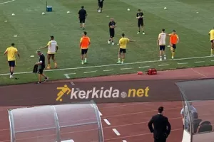 ΒΙΝΤΕΟ/Η προθέρμανση της ΑΕΛ