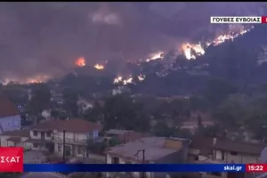 Εικόνες καταστροφής στην Εύβοια! 