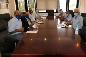 Ο Πρόεδρος του ΚΟΑ συναντήθηκε με το Κ.Σ. Παλιομετόχου