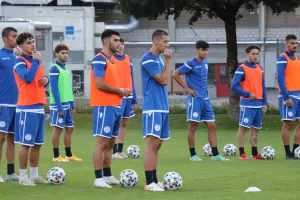 Έφτασε Λίχτενσταϊν και... προπονήθηκε (φώτος)