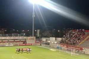 "Διπλό", ΟΛΕ με τους παίκτες και... σπίτι χαρούμενοι! (βίντεο/φώτος)