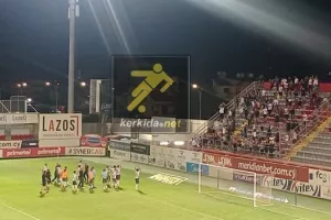 "Διπλό", ΟΛΕ με τους παίκτες και... σπίτι χαρούμενοι! (βίντεο/φώτος)