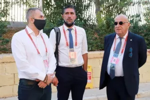 ΦΩΤΟΣ/Πηγαδάκια πριν την προθέρμανση