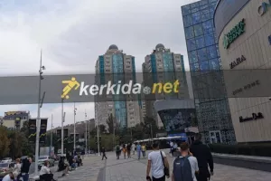Μεσημέρι στο συννεφιασμένο Αλμάτι...