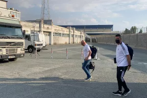 (ΦΩΤΟΣ) Η άφιξη της Ανόρθωσης στο Μακάρειο 
