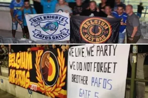 Αδέρφια με τους Belgium Ultras... 