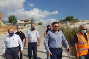 Η επιθεώρηση των έργων στο νέο γήπεδο Λεμεσού (Φώτος)