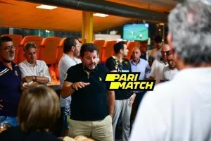 (Φώτος/ΑΕΛ) Δεξίωση από τον Αντρέα Σοφοκλέους 