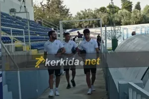 Στο γήπεδο ο Εθνικός (φώτος)