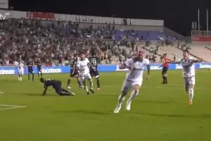 (ΒΙΝΤΕΟ/Ομόνοια) Τα γκολ της ανατροπής με φυσικό ήχο από το ΓΣΠ