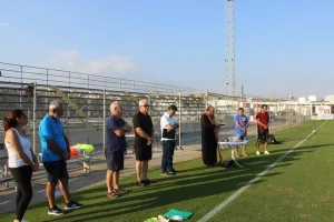 Αγιασμός και... αντίστροφη μέτρηση (φώτος)