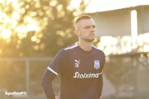 ΠΛΗΓΜΑ με Γιοβάνοβιτς στον Απόλλωνα 