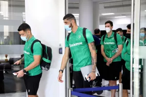 Αναχώρησε για Καζακστάν η Ομόνοια (φώτος)