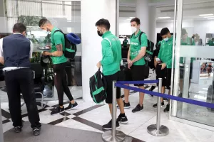 Αναχώρησε για Καζακστάν η Ομόνοια (φώτος)