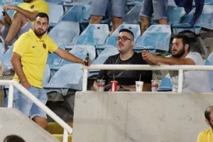 ΦΩΤΟΣ από τις κερκίδες του ΓΣΠ