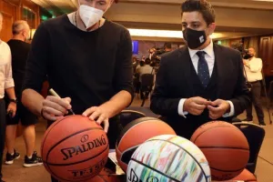 Η διάσκεψη για το Eurobasket 2025: "Η επιλογή μας θα είναι να γίνουν στην Κύπρο οι αγώνες της Εθνικής Ελλάδος"