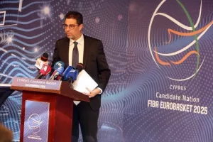 Η διάσκεψη για το Eurobasket 2025: "Η επιλογή μας θα είναι να γίνουν στην Κύπρο οι αγώνες της Εθνικής Ελλάδος"