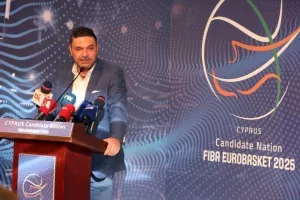 Η διάσκεψη για το Eurobasket 2025: "Η επιλογή μας θα είναι να γίνουν στην Κύπρο οι αγώνες της Εθνικής Ελλάδος"