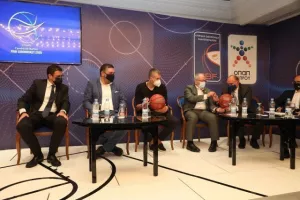 Η διάσκεψη για το Eurobasket 2025: "Η επιλογή μας θα είναι να γίνουν στην Κύπρο οι αγώνες της Εθνικής Ελλάδος"