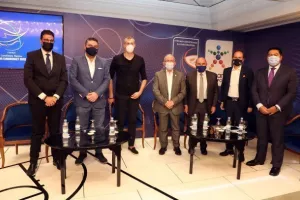 Η διάσκεψη για το Eurobasket 2025: "Η επιλογή μας θα είναι να γίνουν στην Κύπρο οι αγώνες της Εθνικής Ελλάδος"