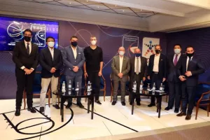 Η διάσκεψη για το Eurobasket 2025: "Η επιλογή μας θα είναι να γίνουν στην Κύπρο οι αγώνες της Εθνικής Ελλάδος"