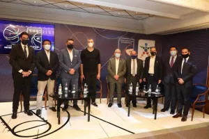 Η διάσκεψη για το Eurobasket 2025: "Η επιλογή μας θα είναι να γίνουν στην Κύπρο οι αγώνες της Εθνικής Ελλάδος"