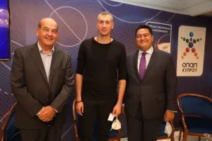 Η διάσκεψη για το Eurobasket 2025: "Η επιλογή μας θα είναι να γίνουν στην Κύπρο οι αγώνες της Εθνικής Ελλάδος"