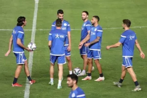 Η τελευταία προπόνηση της Εθνικής μας (Φώτος)