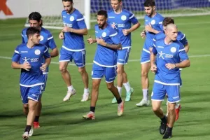 Η τελευταία προπόνηση της Εθνικής μας (Φώτος)