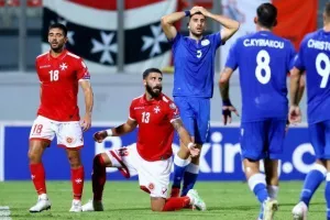 Βαριά ήττα στο Ta' Qali για την Κύπρο (φώτος)